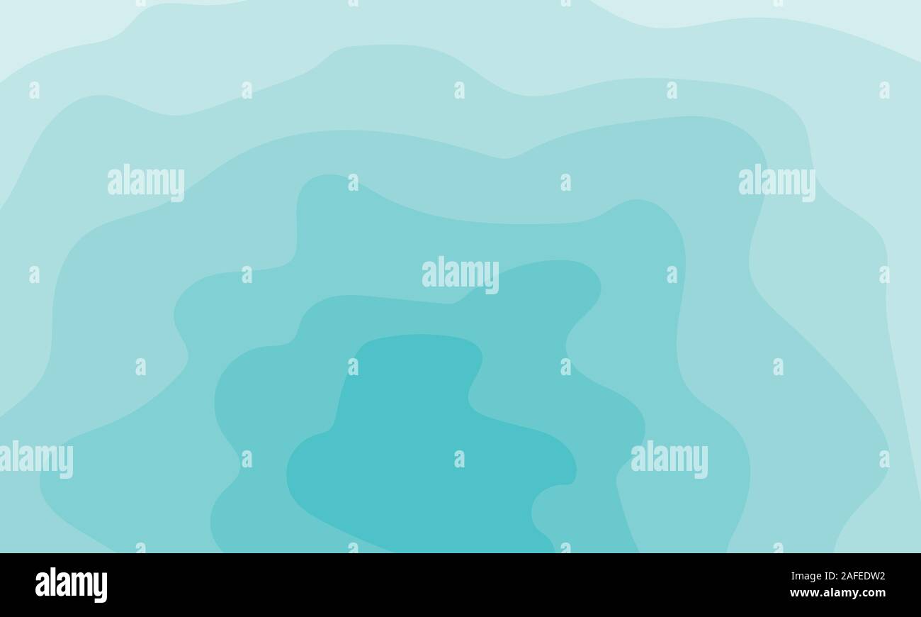 Abstract Design Creativity Background of Blue Waves Stock Vector Image