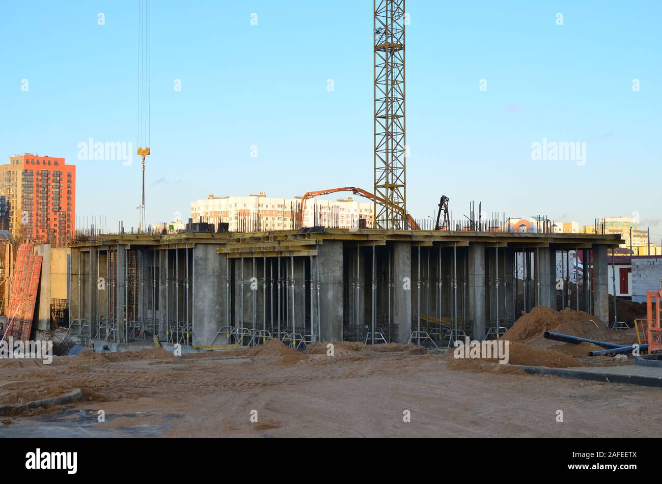 Formwork solutions for reinforced concrete construction in the during