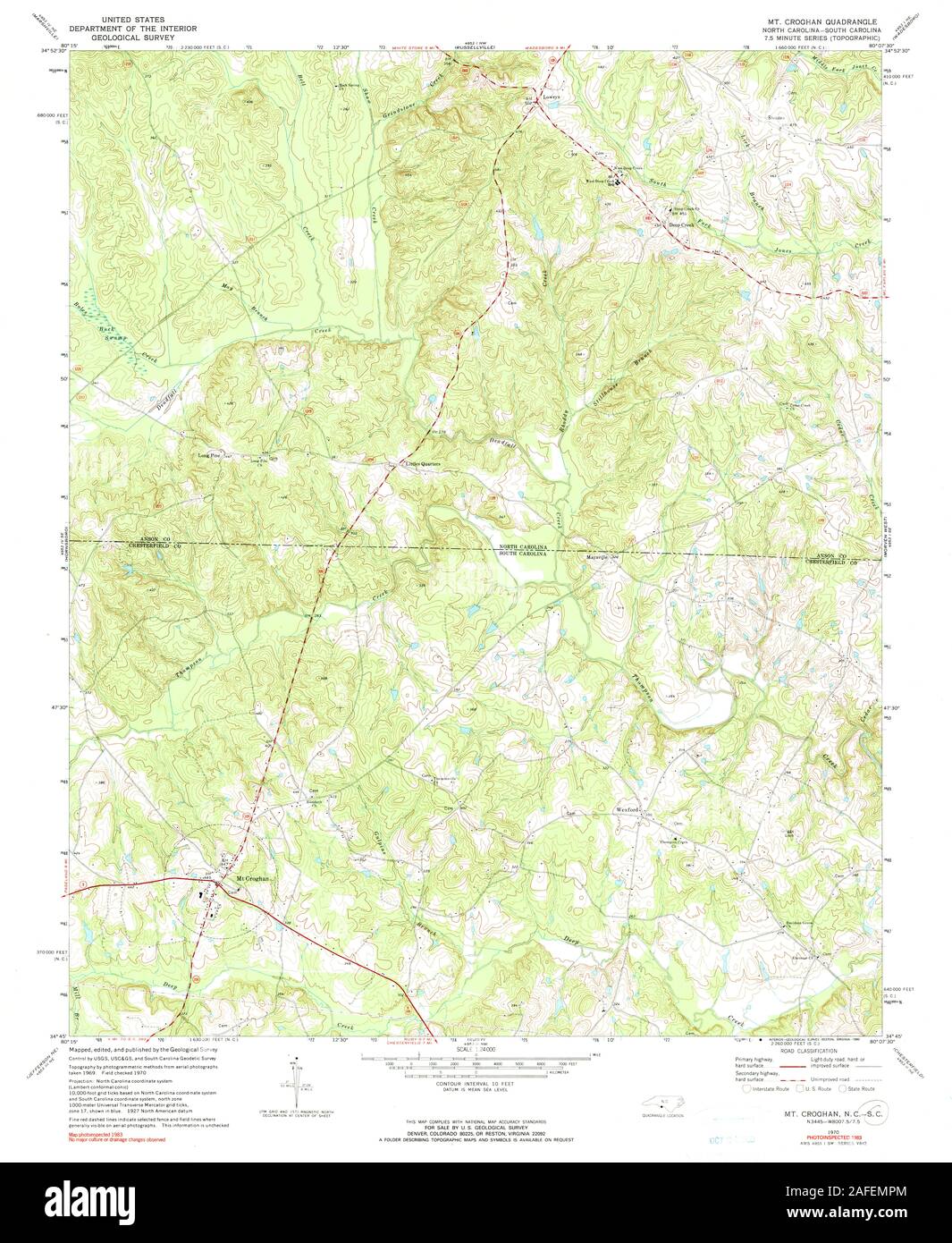 Croghan map Cut Out Stock Images & Pictures Alamy