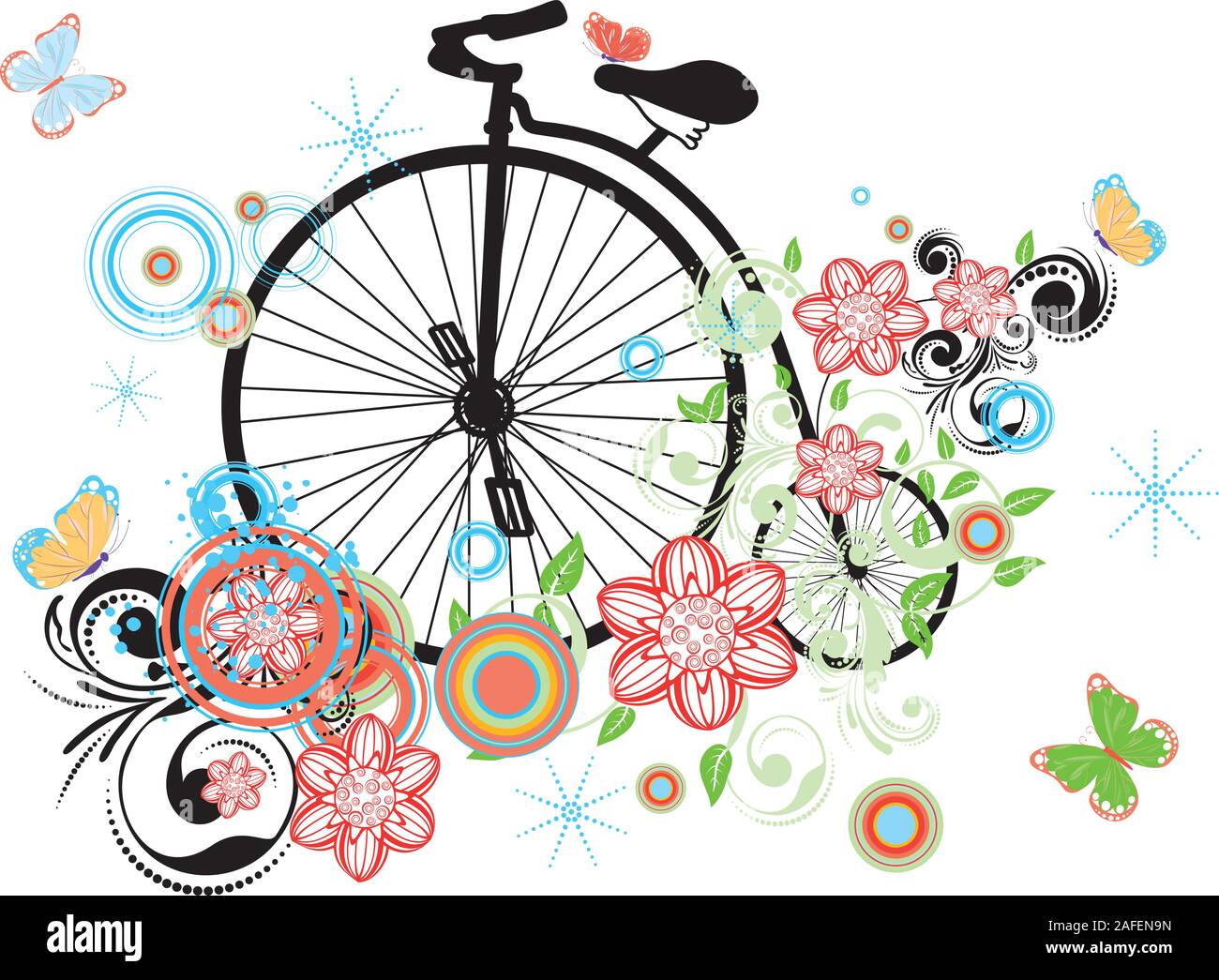 classic big wheel bike