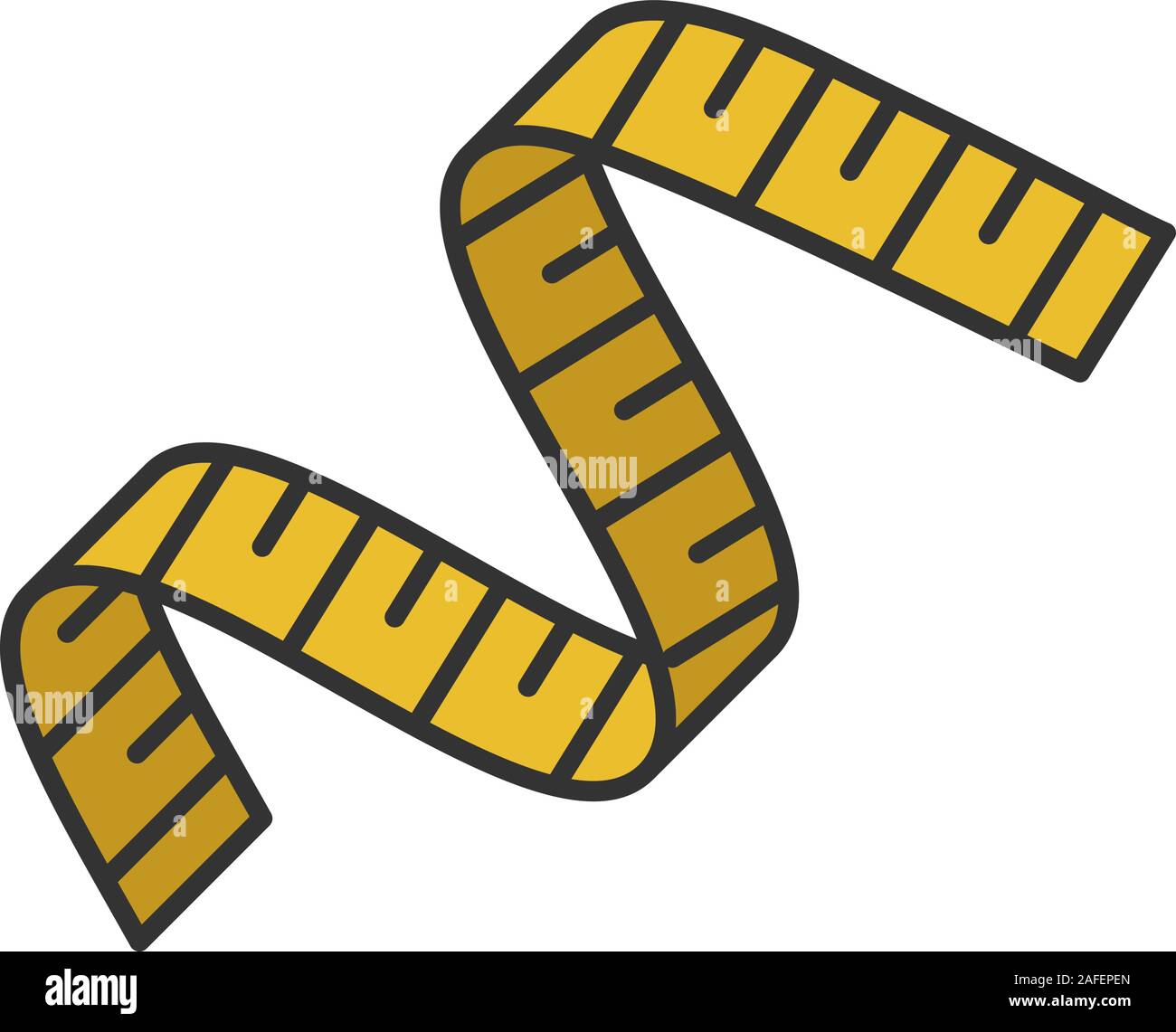 Cloth measuring tape for clothes making Stock Photo - Alamy