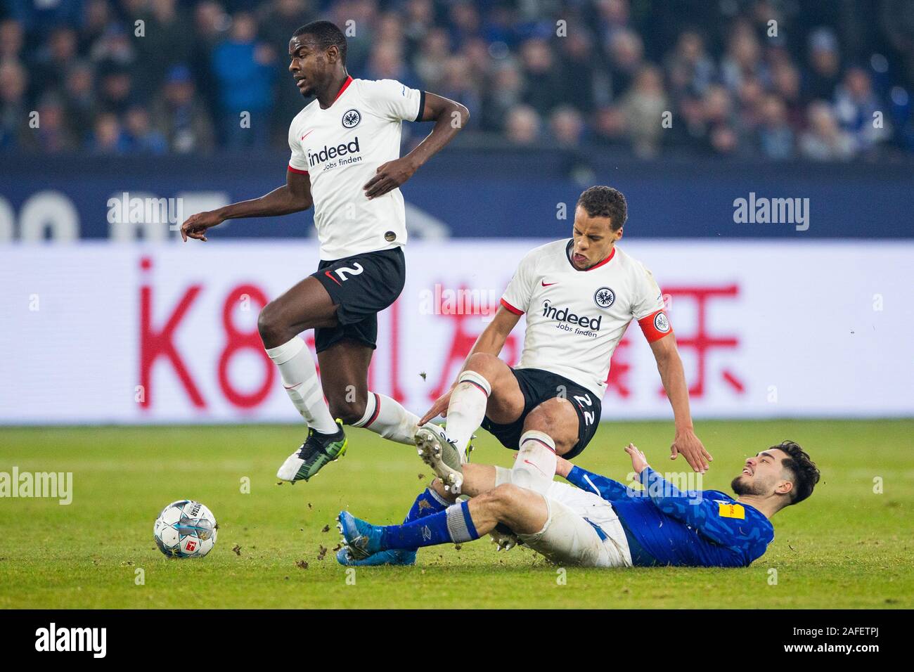 Gelsenkirchen Germany 15th Dec 19 Soccer Bundesliga Fc Schalke 04 Eintracht Frankfurt 15th Matchday In The