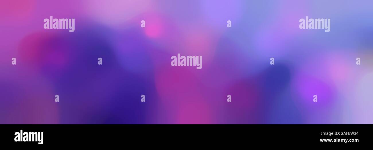 blurred bokeh horizontal background texture with moderate violet, light