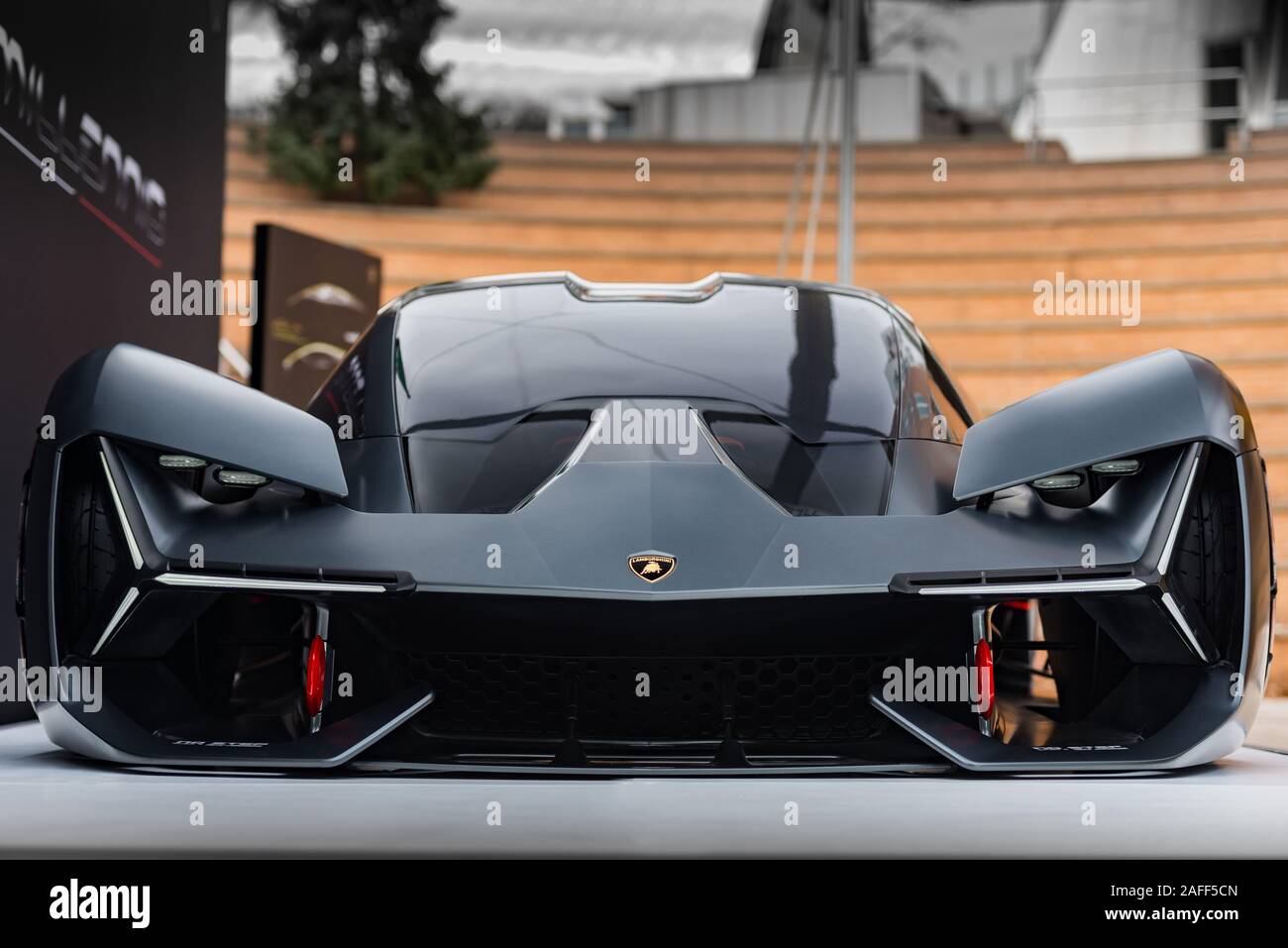 Lamborghini Terzo Millennio Stock Photo