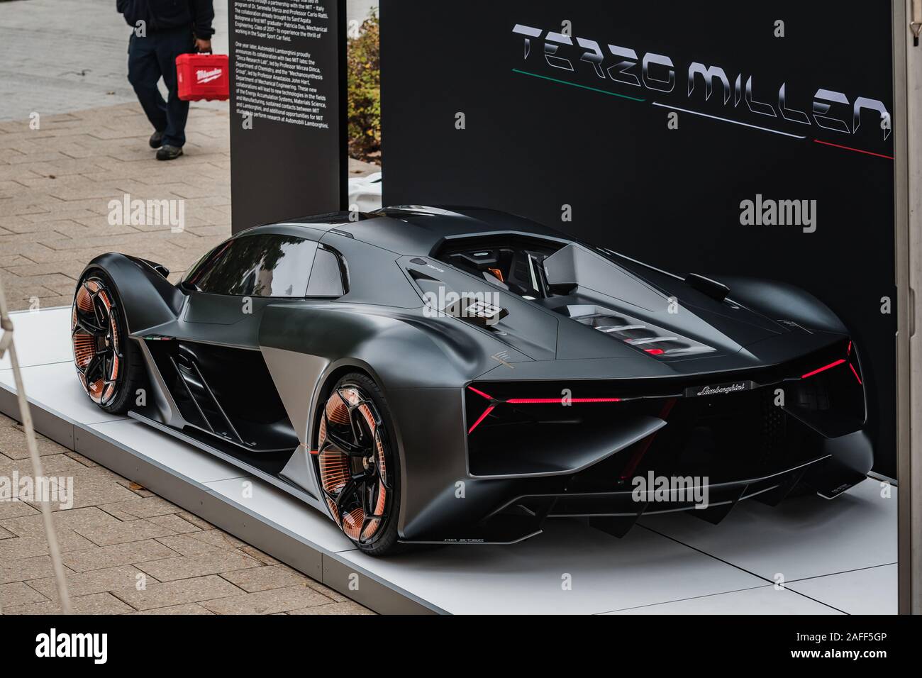 Lamborghini Terzo Millennio Stock Photo