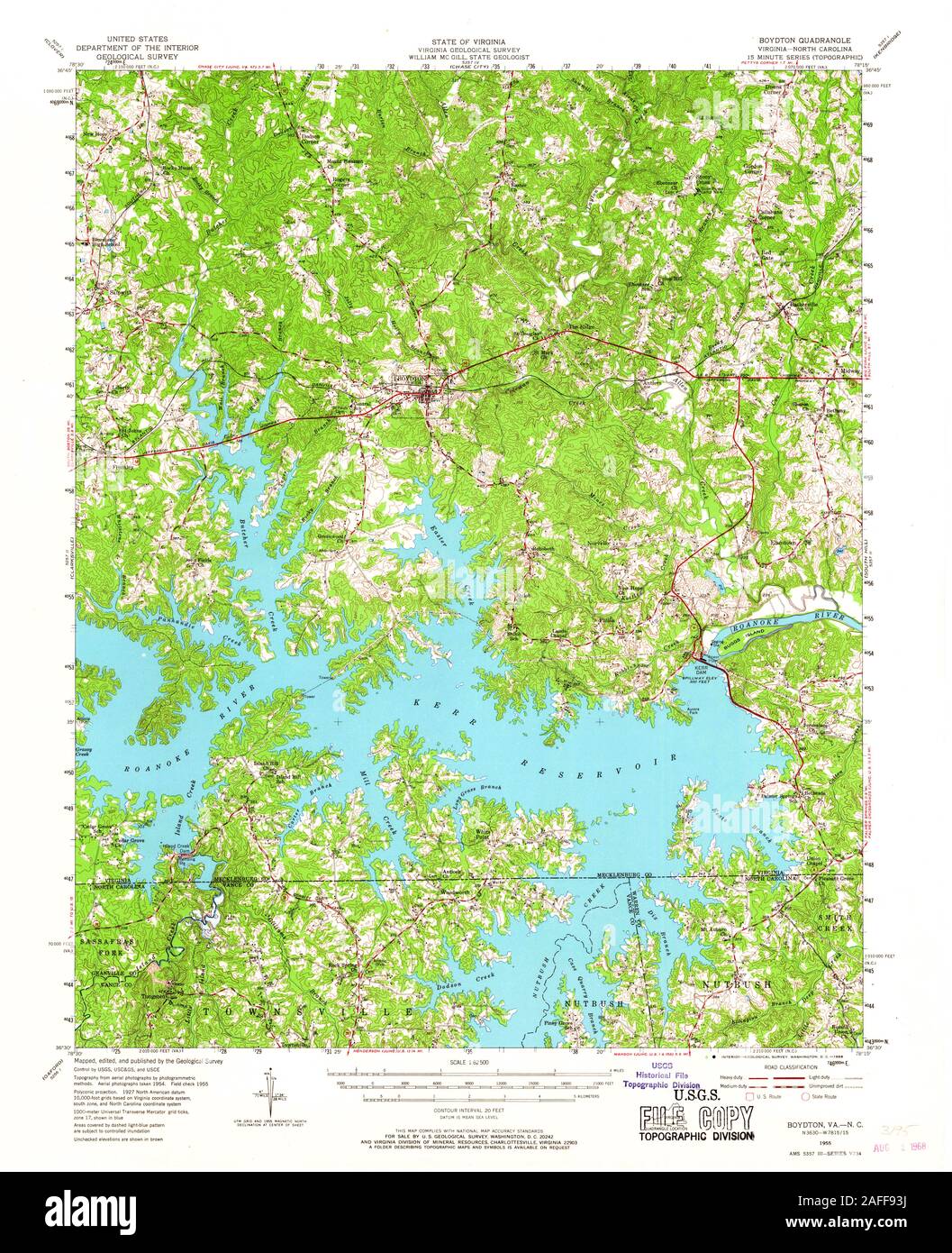 Map of boydton hires stock photography and images Alamy