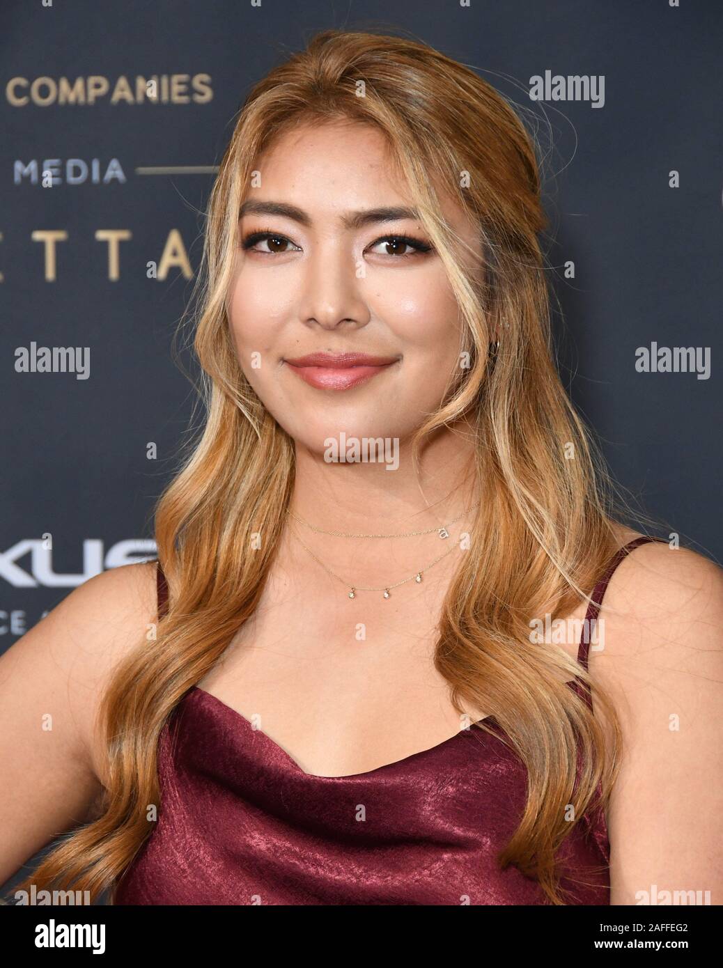 14 December 2019 - Beverly Hills, California - Alison Lee