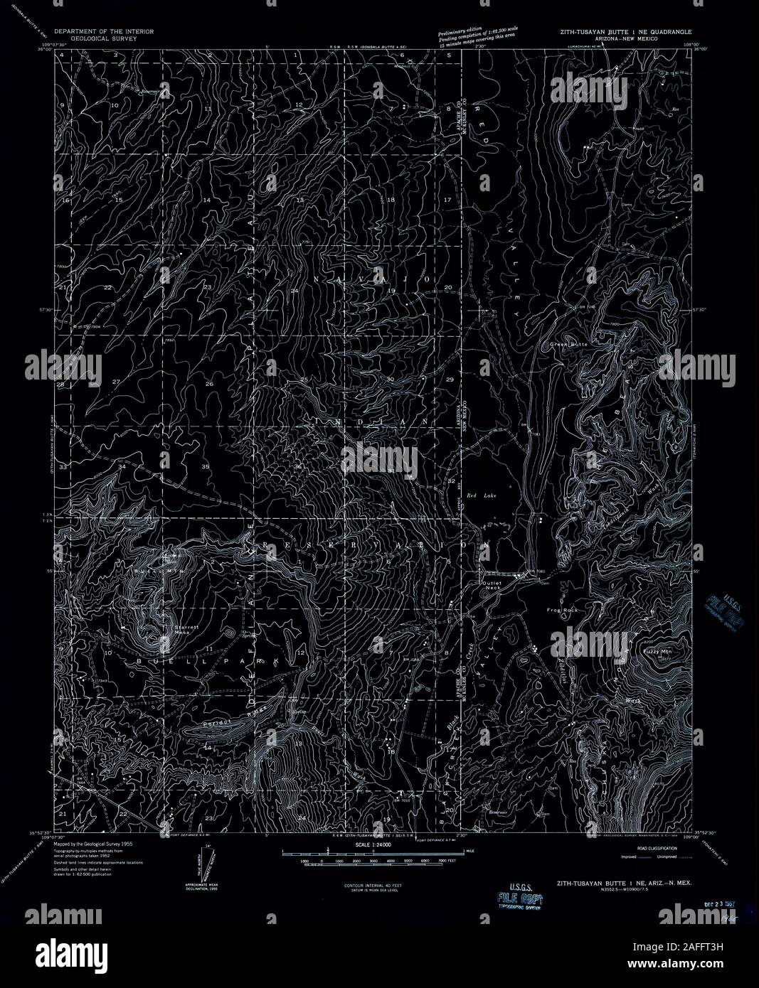 Tusayan Map Az Maps 1 High Resolution Stock Photography and Images - Alamy