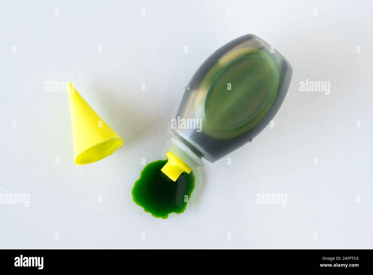 Yellow Food Coloring Stock Photo Alamy