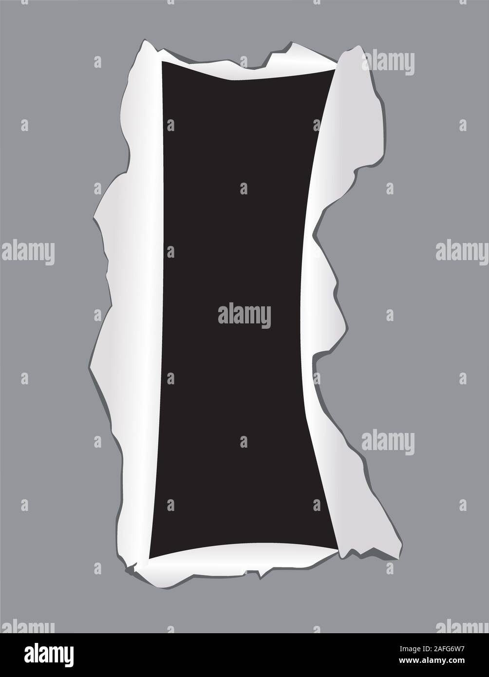 ripped paper vector illustration Stock Vector Image & Art - Alamy