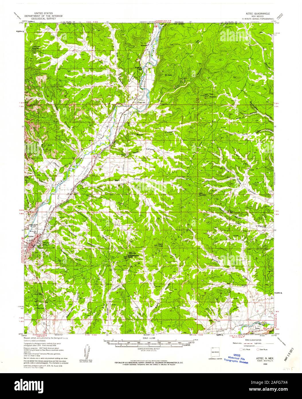 Aztec new mexico map hires stock photography and images Alamy