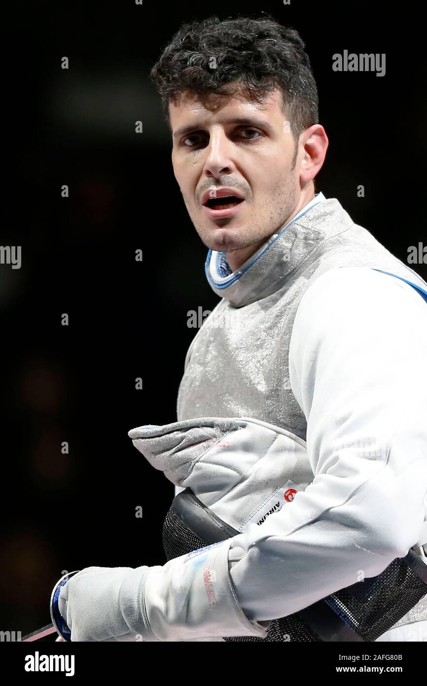 Chiba, Japan. 15th Dec, 2019. CASSARA Andrea (ITA) 2019 Fencing World ...