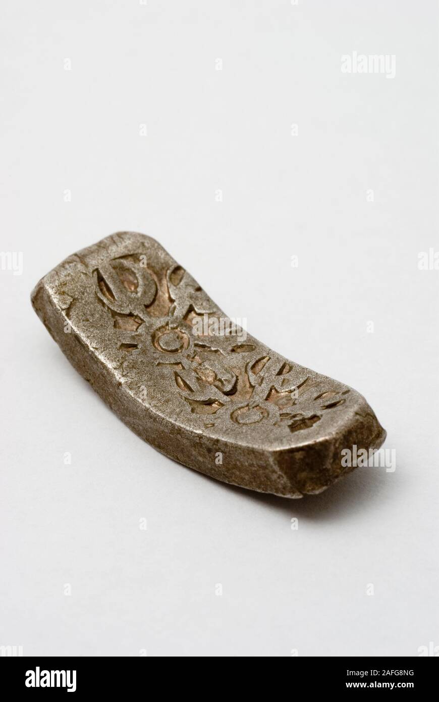 Ancient Indian Coin Circa 500-300 B.C Stock Photo - Alamy