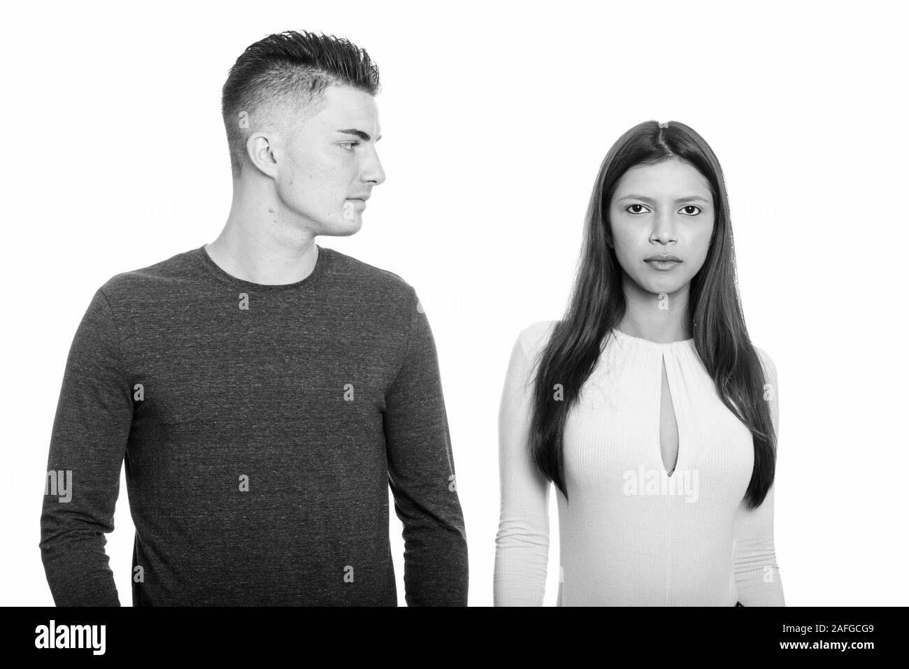 Couple black man white woman hi-res stock photography and images - Alamy