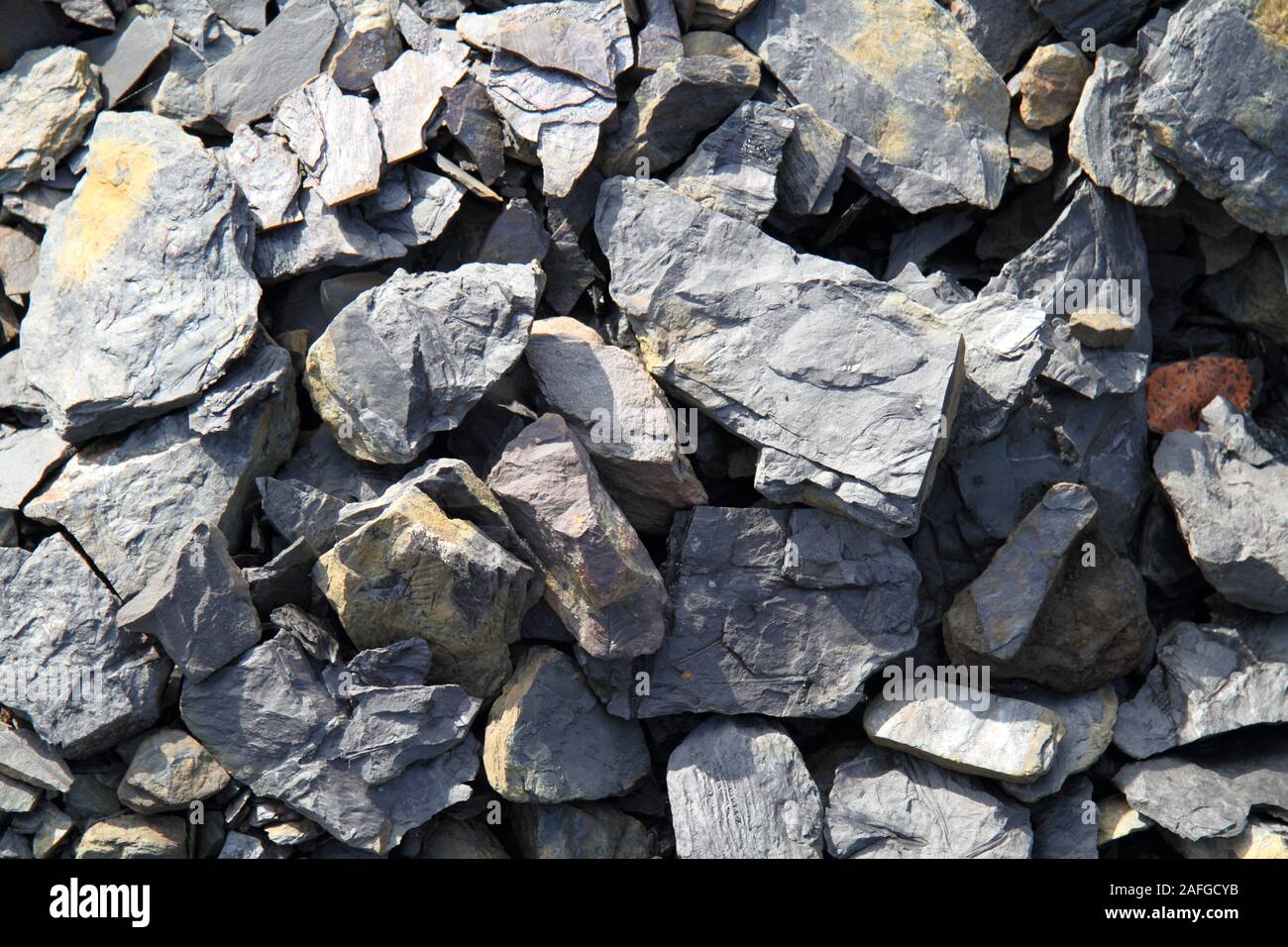 small slate pieces as a background Stock Photo Alamy