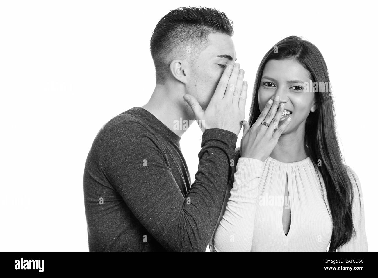 Two people man woman hi-res stock photography and images - Alamy