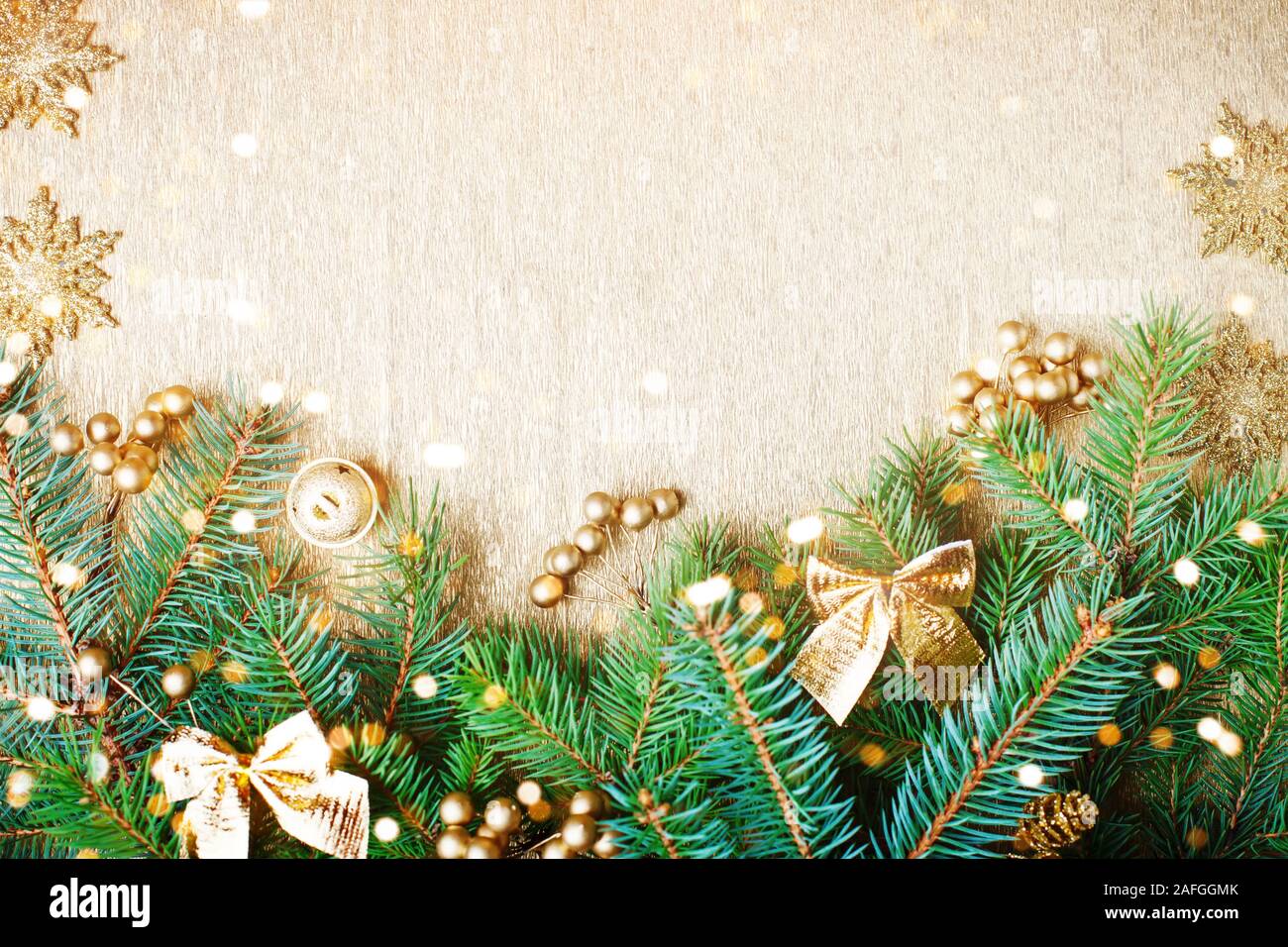 Merry Christmas and Happy New Year. A New Year's background with New
