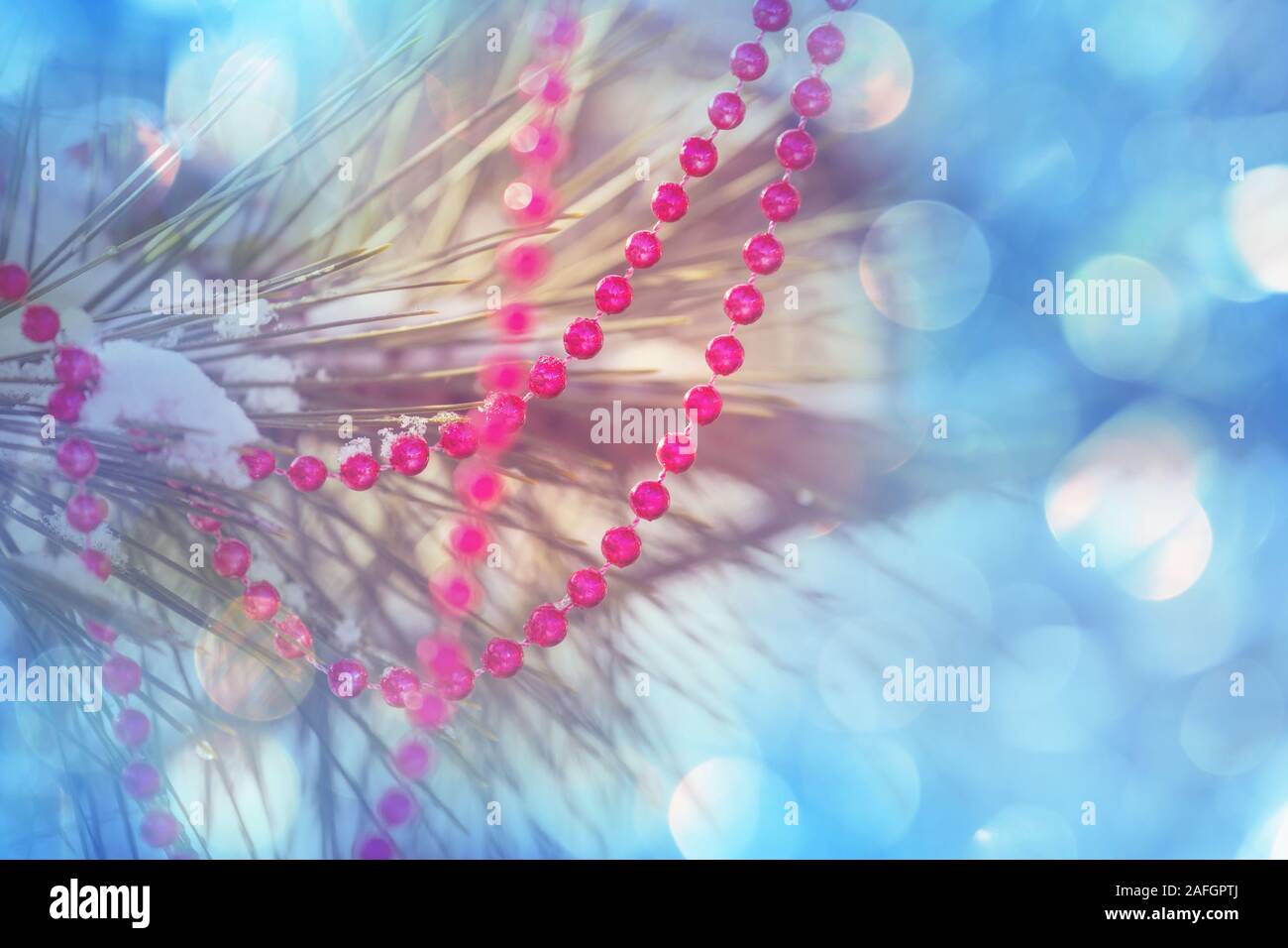 Abstract Christmas image suitable for the holiday background Stock Photo
