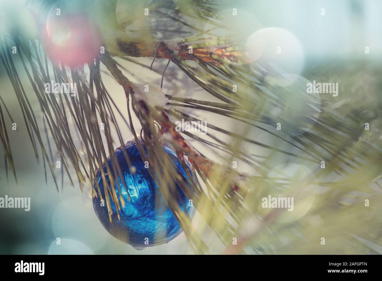 Abstract Christmas image suitable for the holiday background Stock Photo