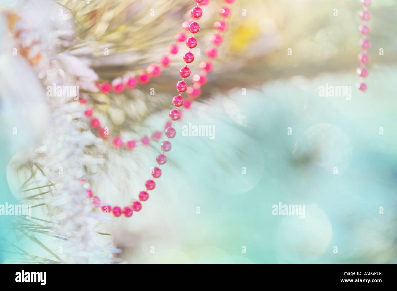 Abstract Christmas image suitable for the holiday background Stock Photo