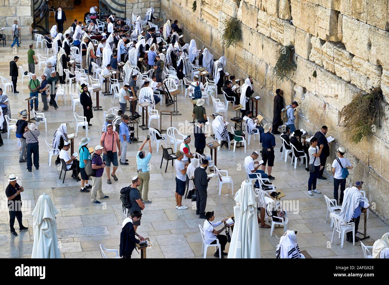 Jerusalem Israel. The western wall (wailing wall Stock Photo Alamy