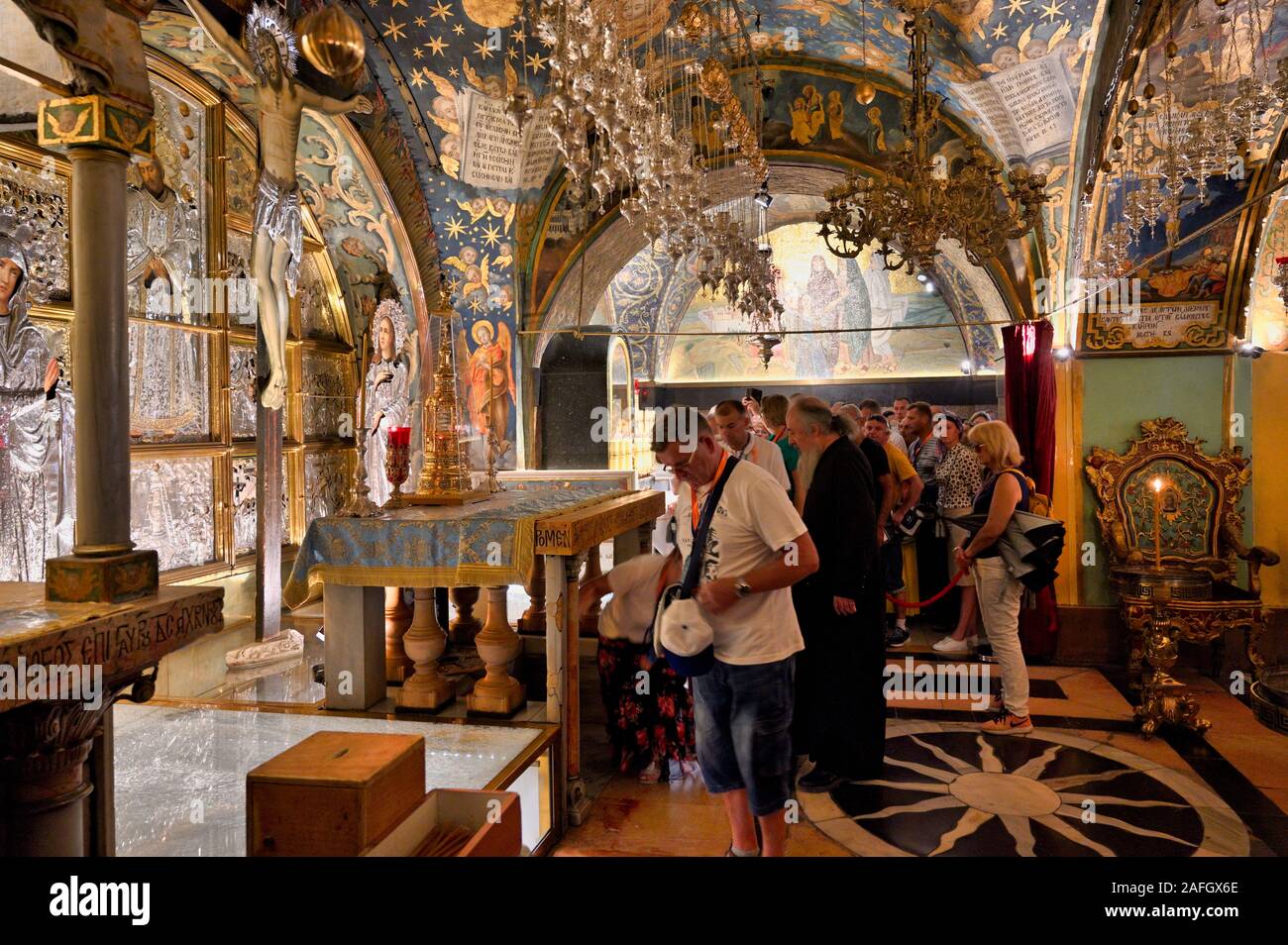 Israeli Church Jerusalem Israel. The church of the Holy Sepulchre Stock Photo - Alamy