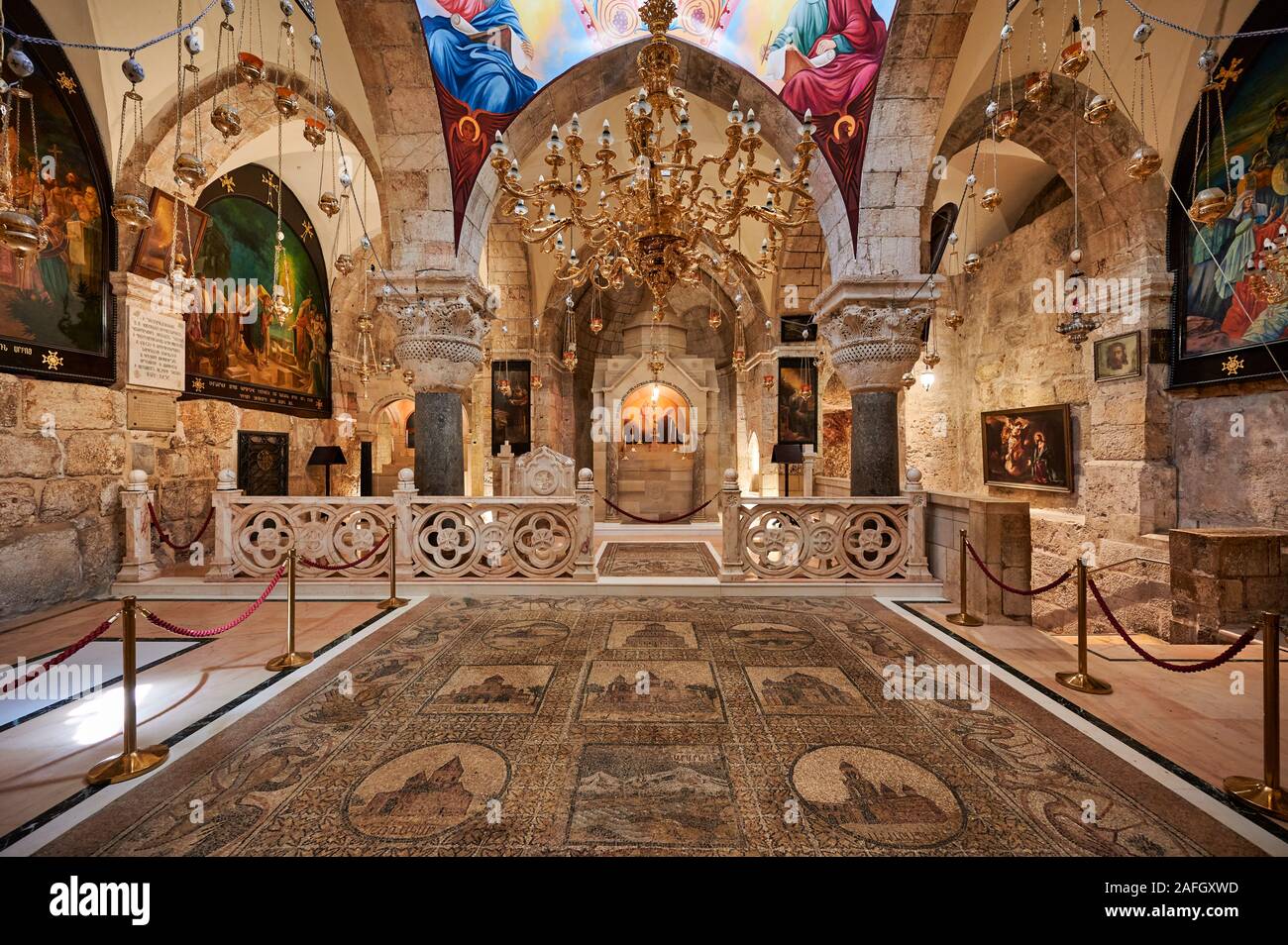 Israeli Church Jerusalem Israel. The church of the Holy Sepulchre Stock Photo - Alamy