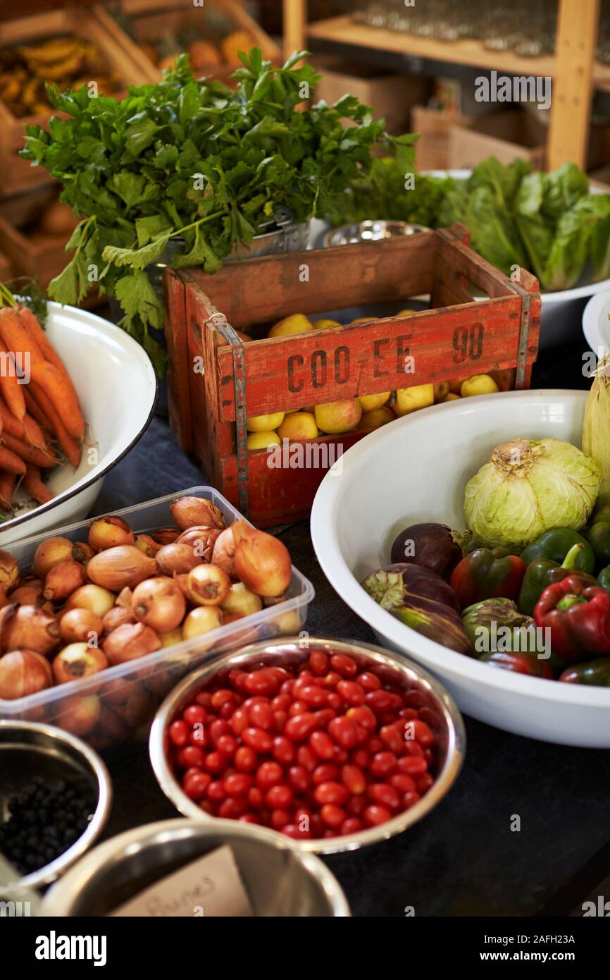 Fresh Grocery Store Display Stock Photos & Fresh Grocery Store Display