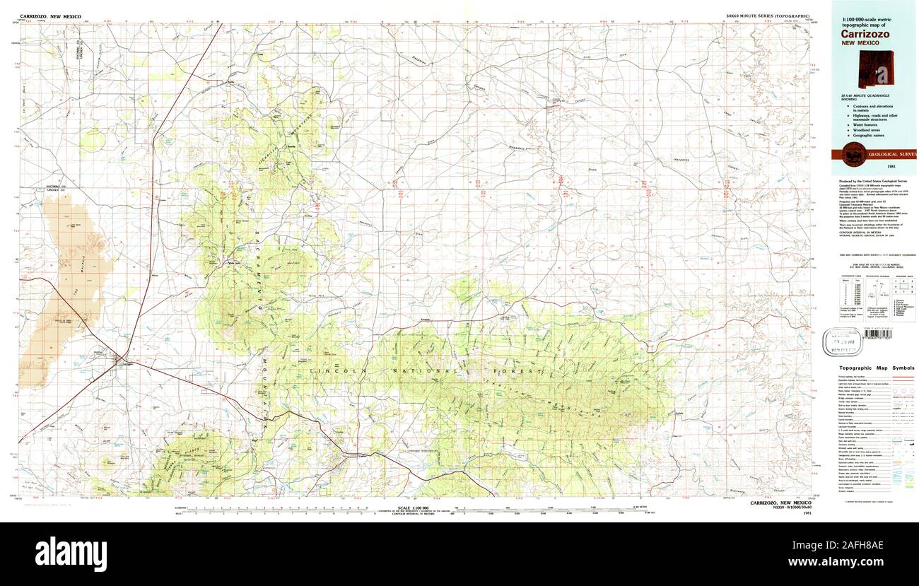 1981 map of mexico Cut Out Stock Images & Pictures Alamy