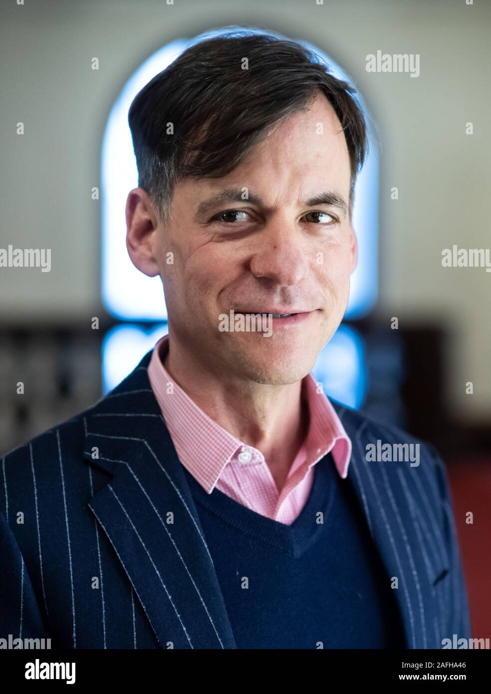 Berlin, Germany. 16th Dec, 2019. Conductor Adam Benzwi at a press ...