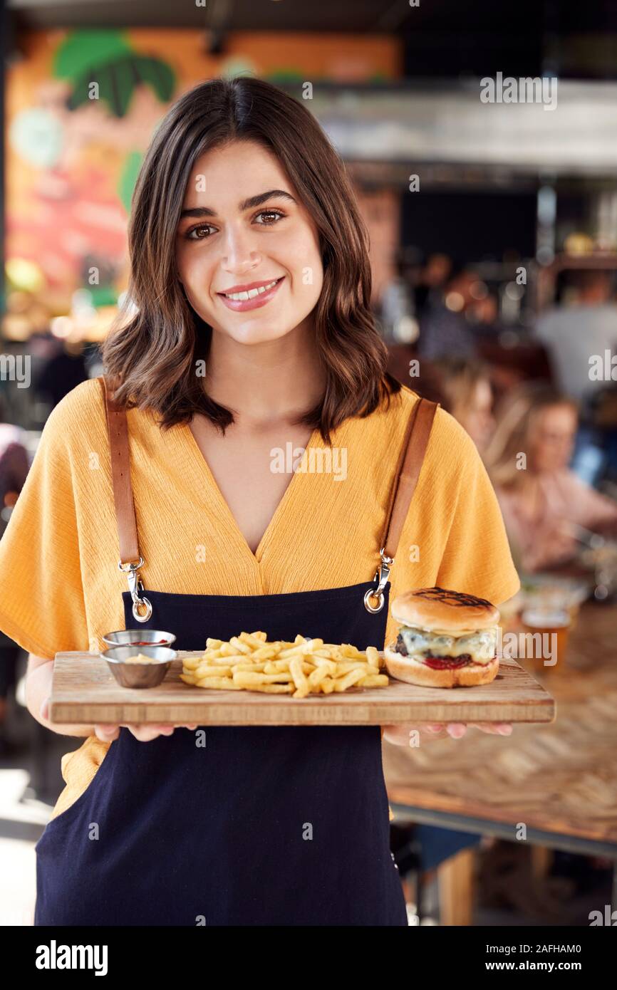 Female waitress customers hires stock photography and images Alamy