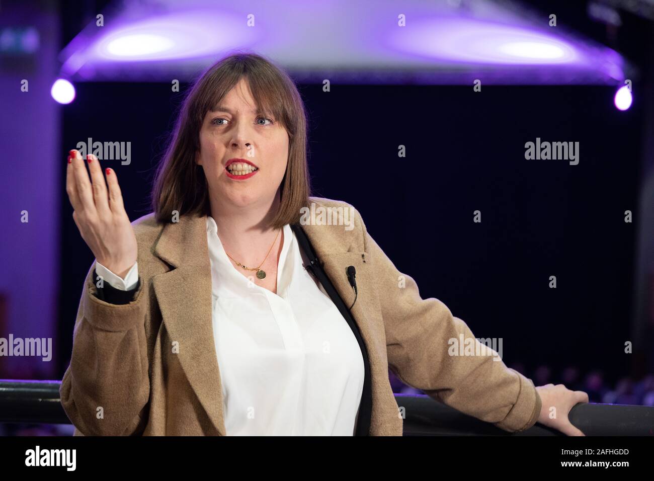 Jess Phillips, MP for Yardley Birmingham pictured at the ICC when she