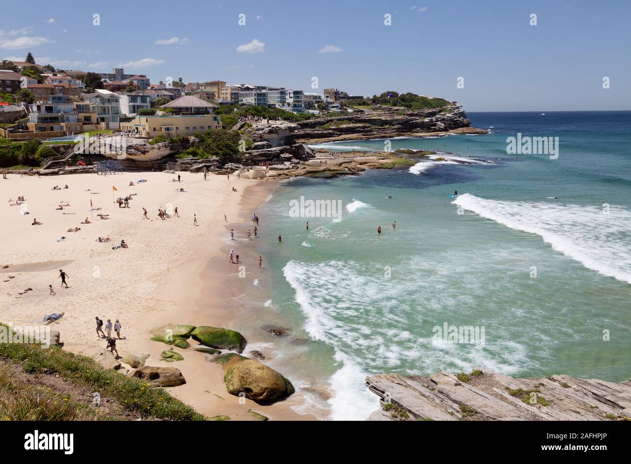 Australia Beach Tamarama Beach A Small Sandy Beach In Sydney Seen In Spring Sunshine Sydney Australia Stock Photo Alamy Australia Beach Tamarama Beach A Small Sandy Beach In Sydney Seen In Spring Sunshine Sydney Australia Stock Photo Alamy
