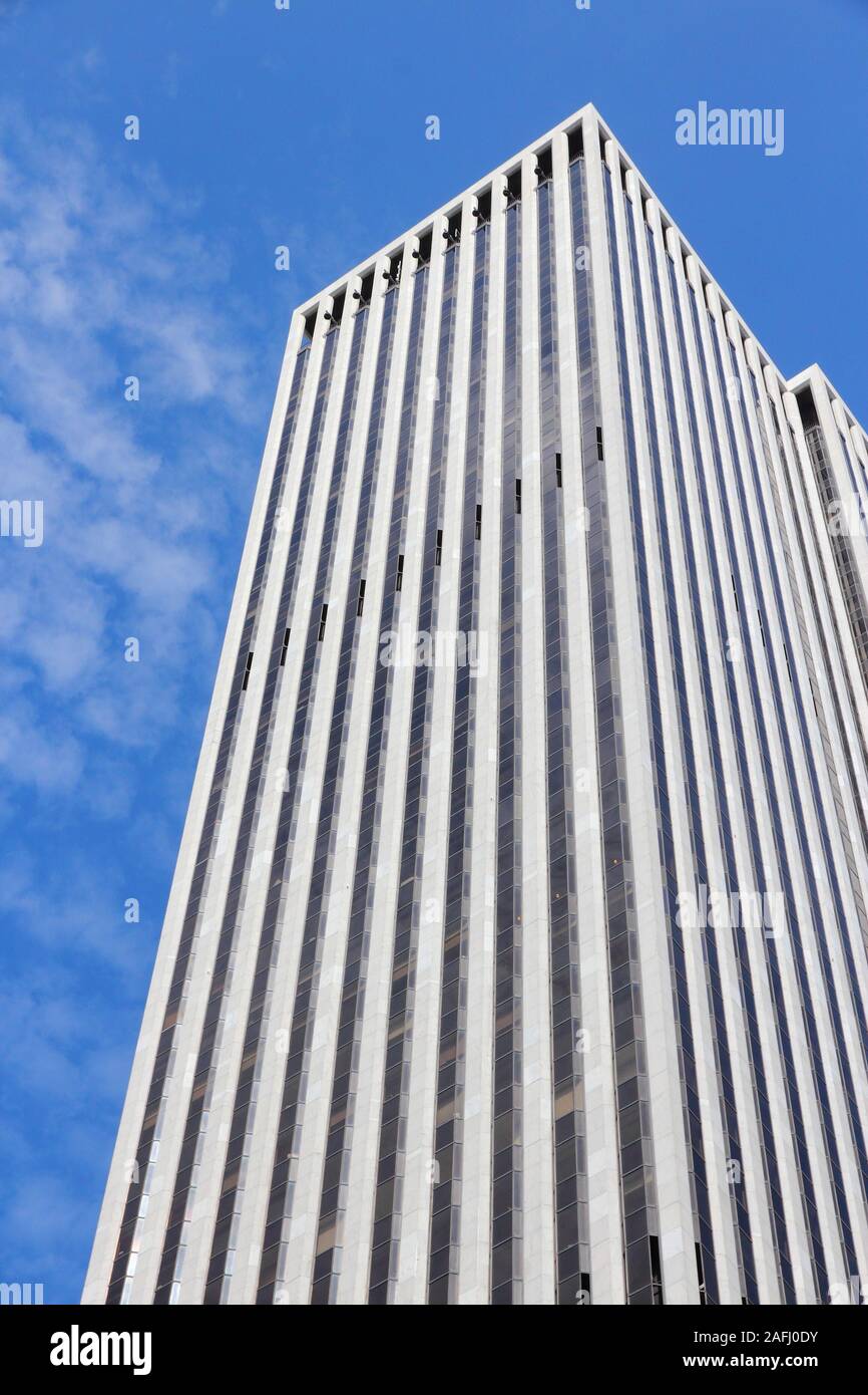 NEW YORK, USA JULY 2, 2013 General Motors building at 5th Avenue and