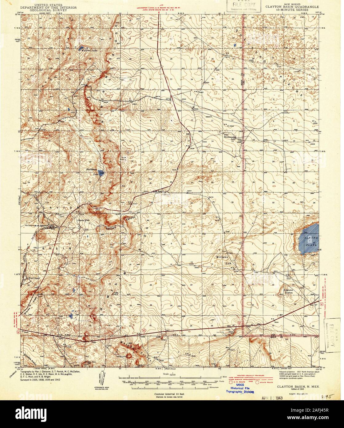 Clayton new mexico map hires stock photography and images Alamy