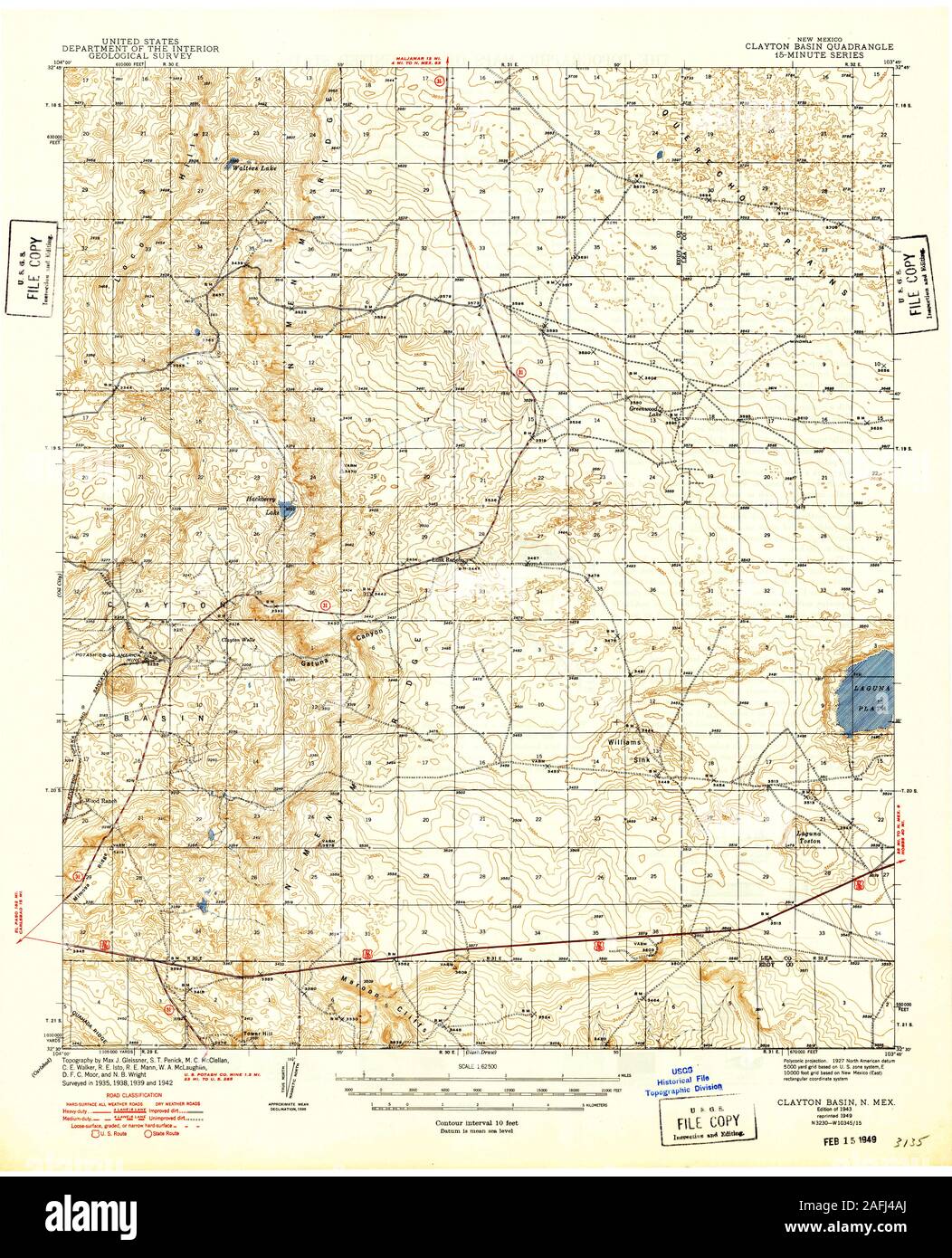 Clayton new mexico map hi-res stock photography and images - Alamy