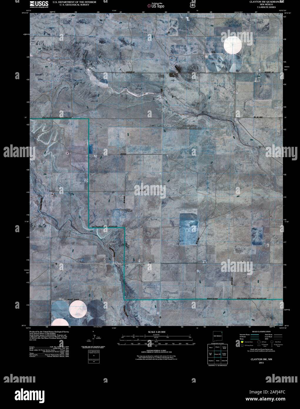 Map of clayton new mexico hires stock photography and images Alamy