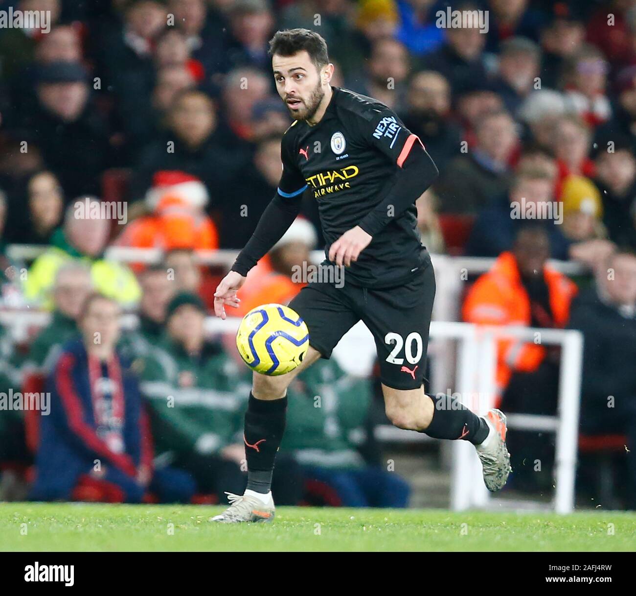 London United Kingdom December 15 Manchester City S Bernardo Silva During English Premier League Between Arsenal And Manchester City At Emirates Stadium London England On 15 December 2019 Photo By Afs Espa Images Stock Photo