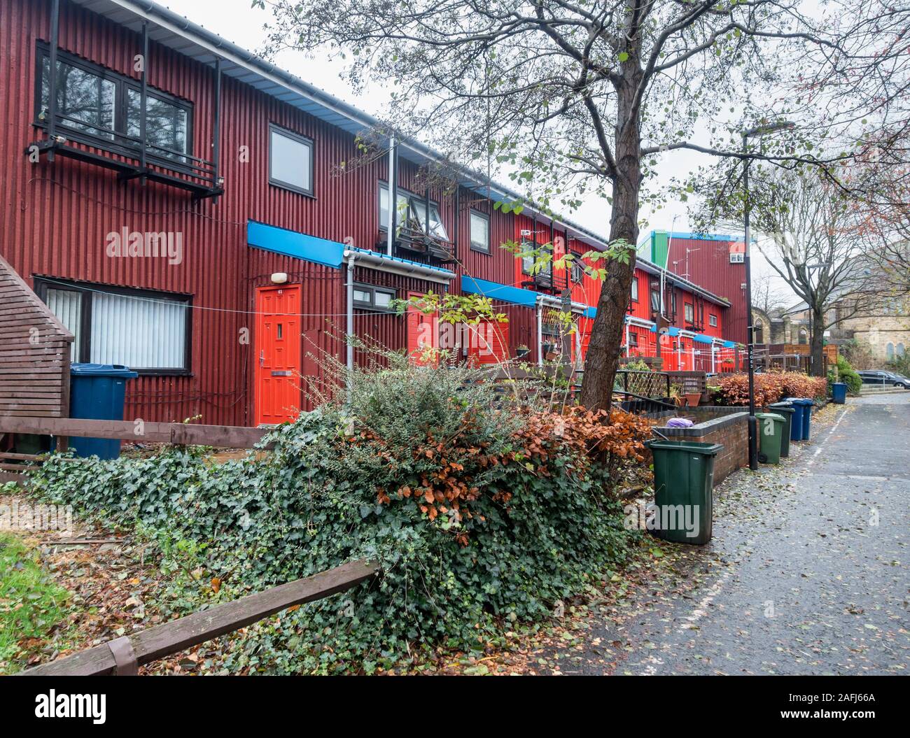 Grade 11 listed Byker wall estate, Newcastle upon Tyne. UK Stock Photo