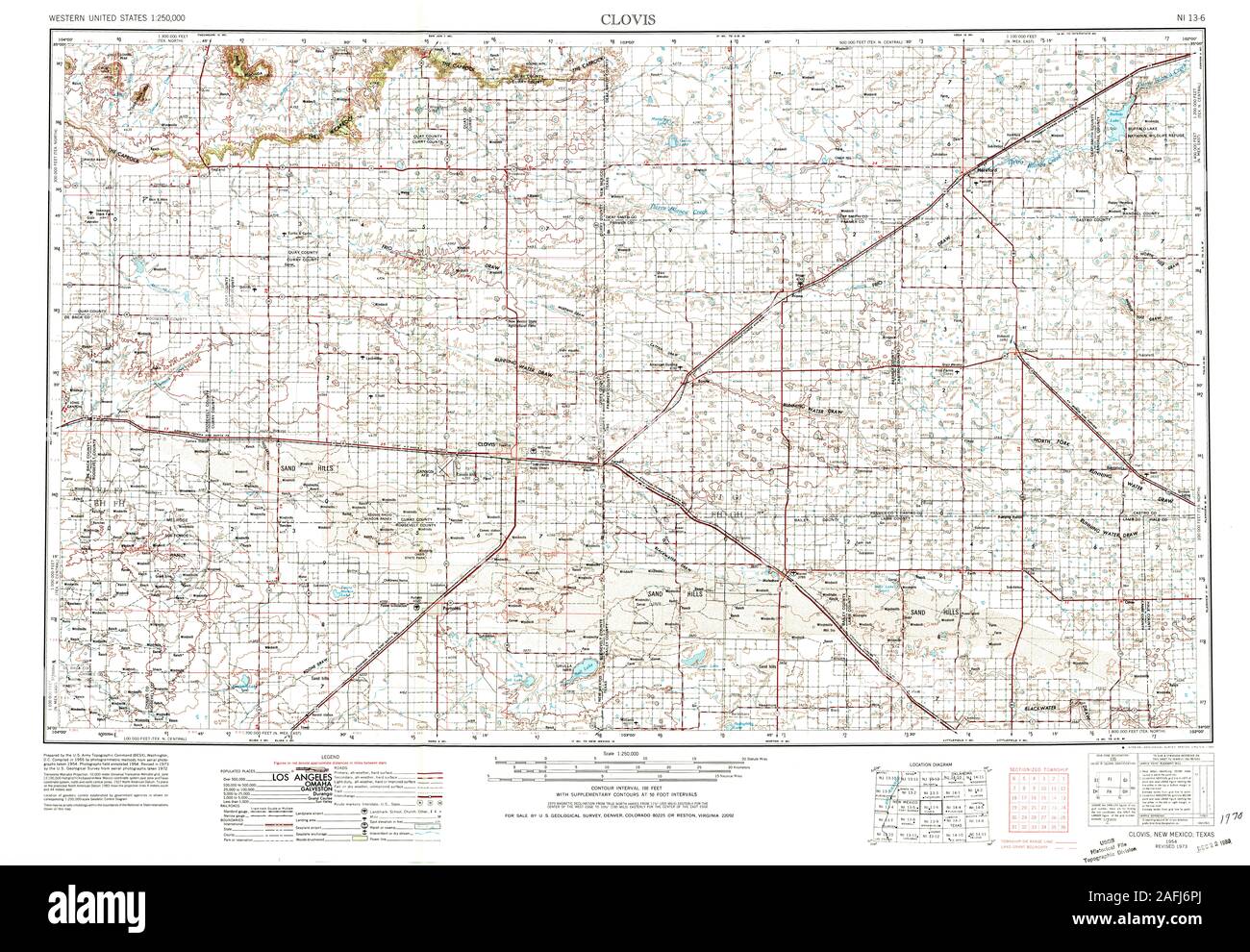 Clovis new mexico map hires stock photography and images Alamy