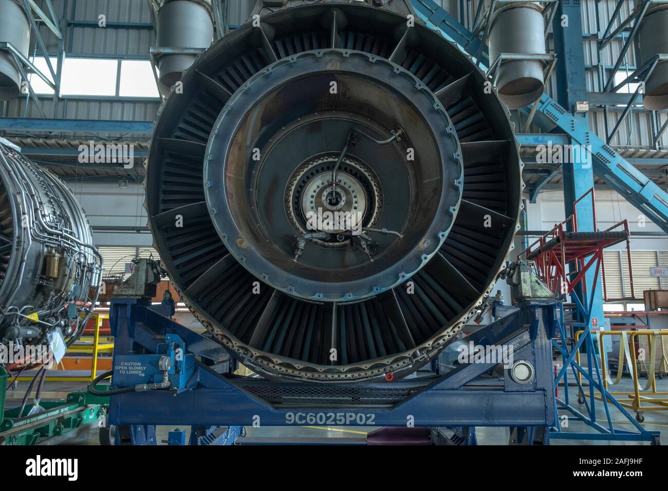 Gas turbine engine is power plant of an aircraft industry.Also used in