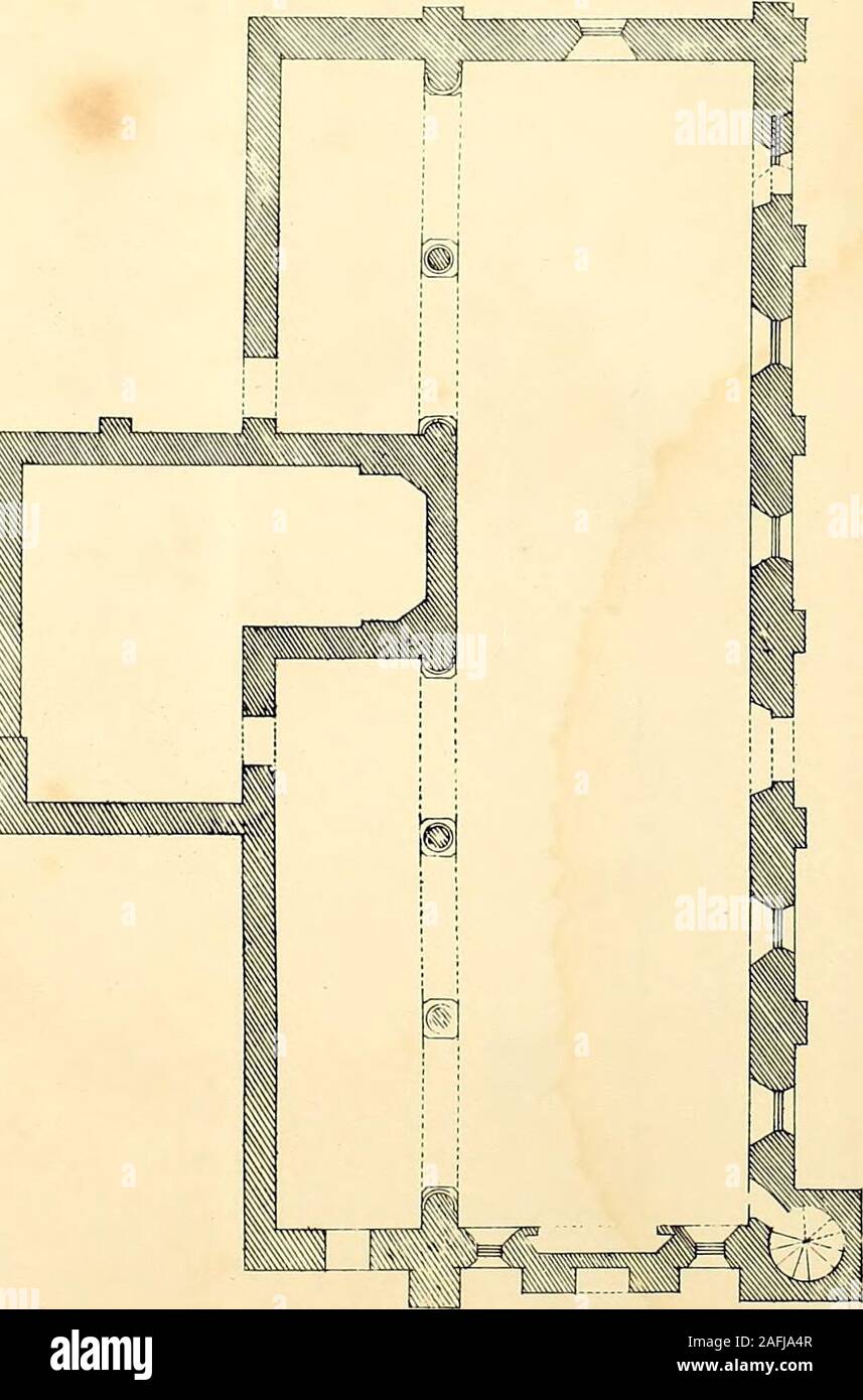 . Archaeologia cantiana. GROUND PLAN OF STMARTINS PRIORY DOVER .? y r y r r % r r r JW^ of Seel. P1.LT.. GUEST HALL SAINT MARTINS PRIORY V1V. Stock Photo