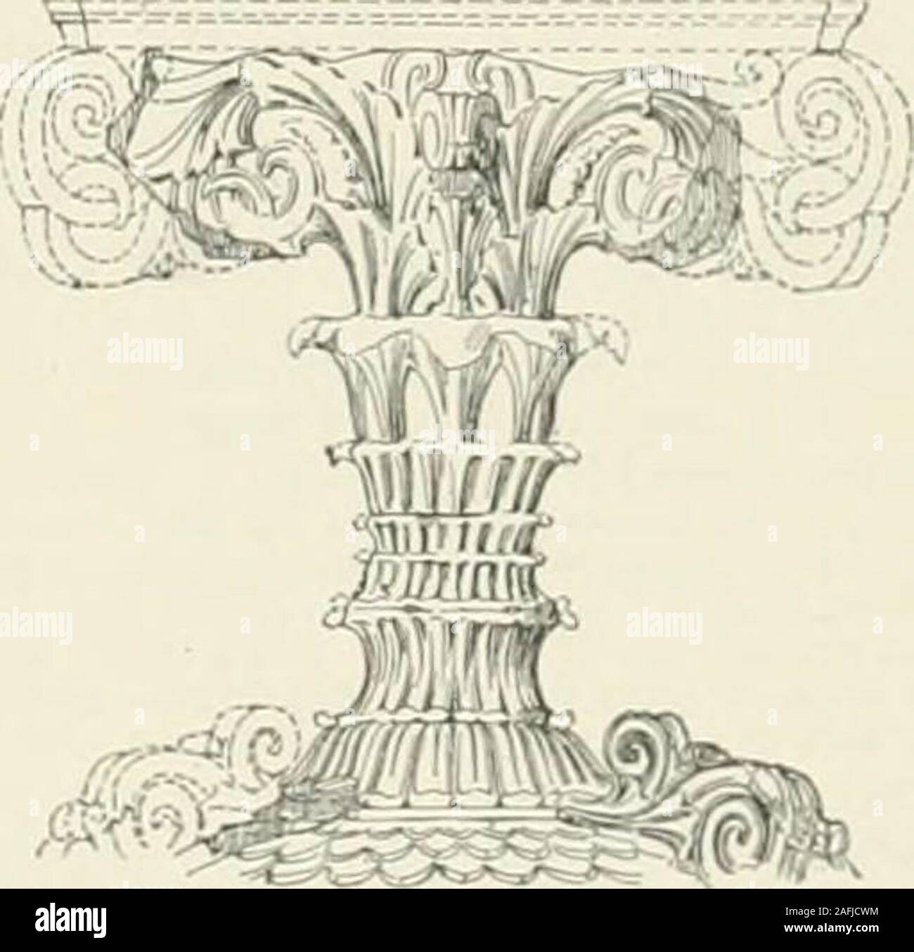 . The Century dictionary and cyclopedia; a work of universal reference in all departments of knowledge, with a new atlas of the world ... Acroteria.Hypothetical restoration of the gate of the Agora of Athena Archegetis at Athens. acroterium (ak-ro-teri-um), H.: pi. acroteria(-ii). [L., &lt; Gr. aiipuri/ptoi, pi. anpurijpta, anytopmost or piominent part, the end or extrem-ity, in pi. the extremities of the body, theangles of a pediment, &lt; impor, extreme.] 1.In classic arch., a small pedestal placed on thoapex or angle of a pediment for the sujiport ofa statue or other ornament.— 2. (n) A sta Stock Photo
