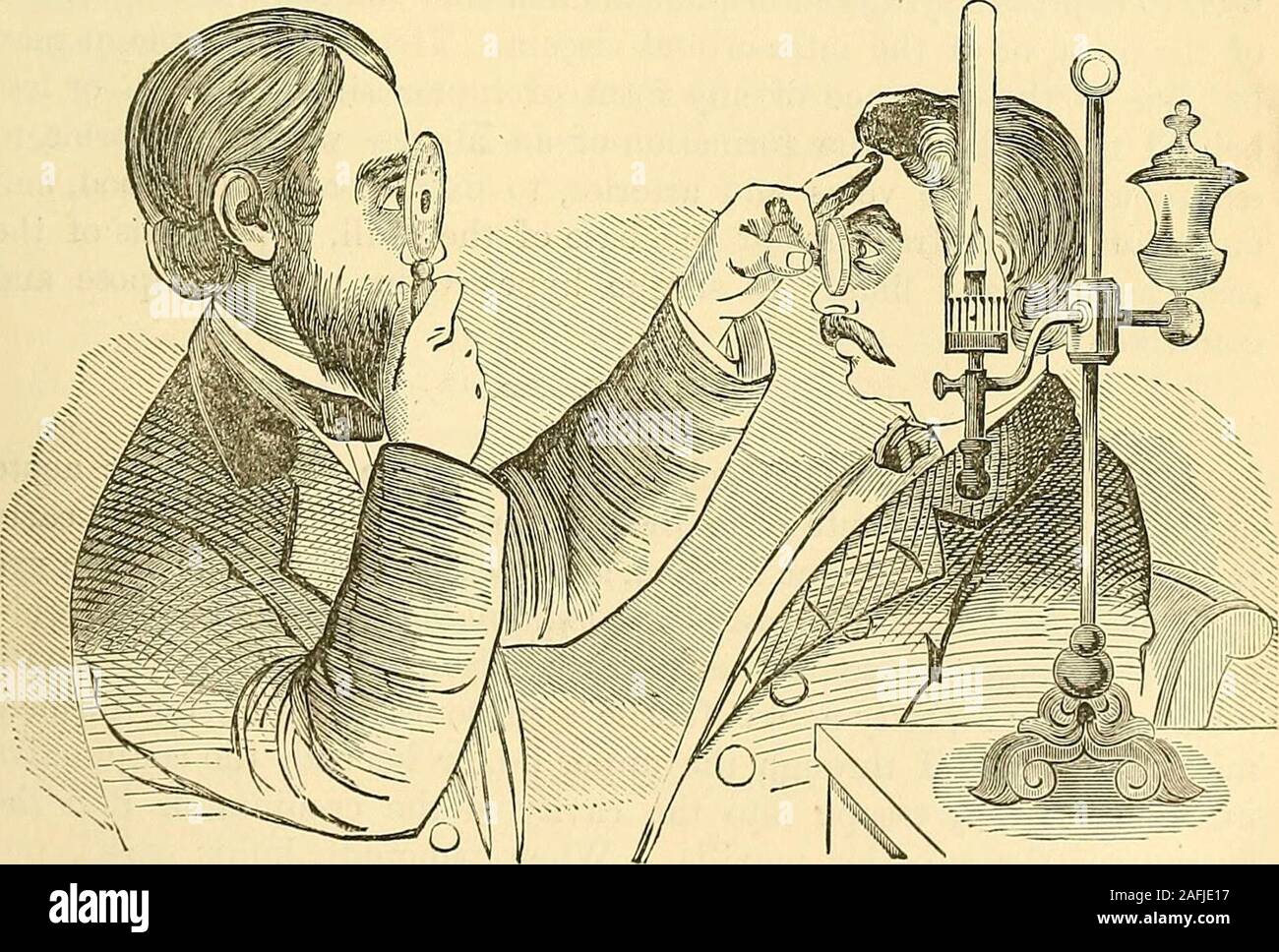 Cartoon Indirect Ophthalmoscope