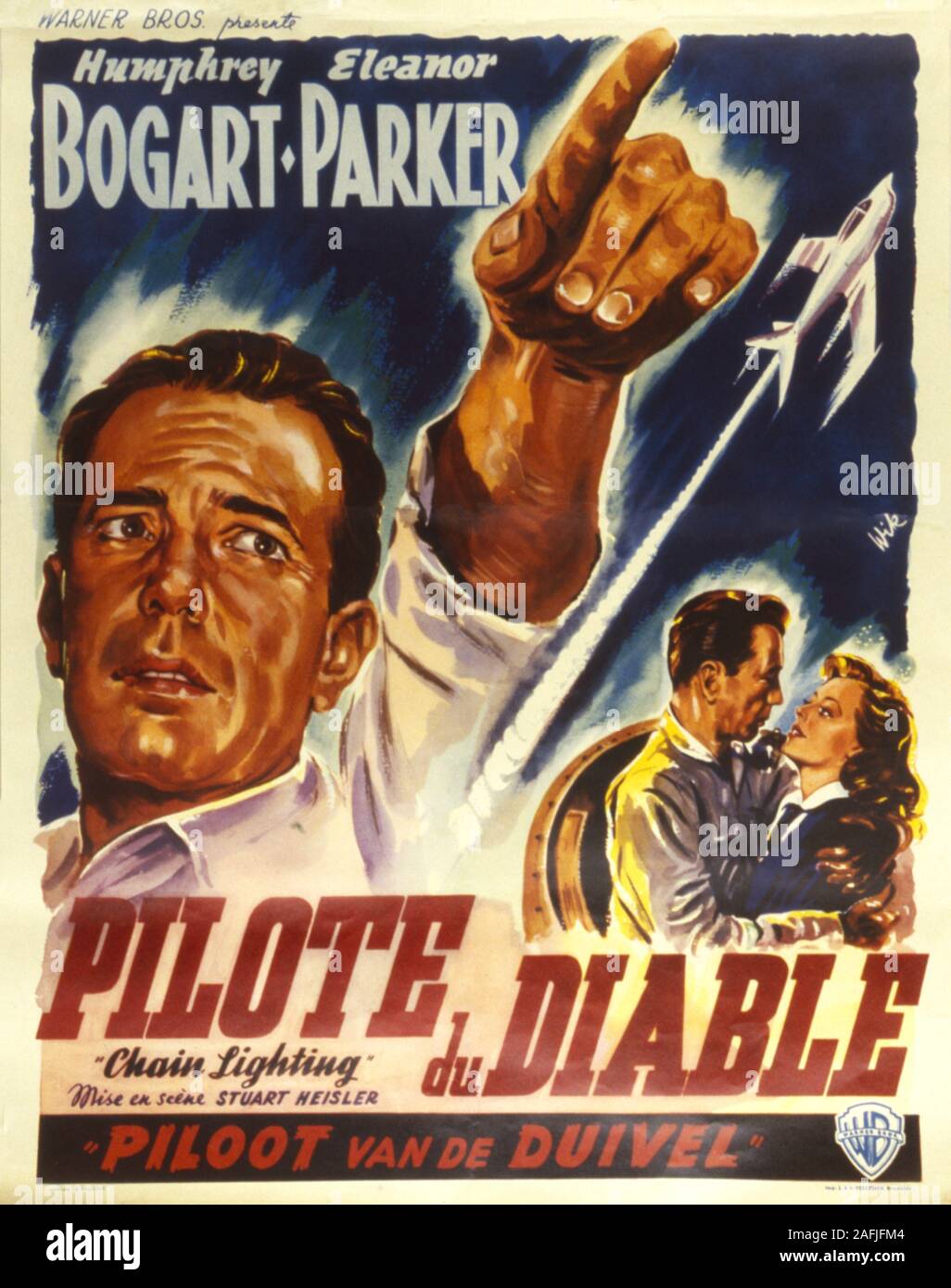 Chain Lightning Year 1950 USA Director Stuart Heisler Humphrey