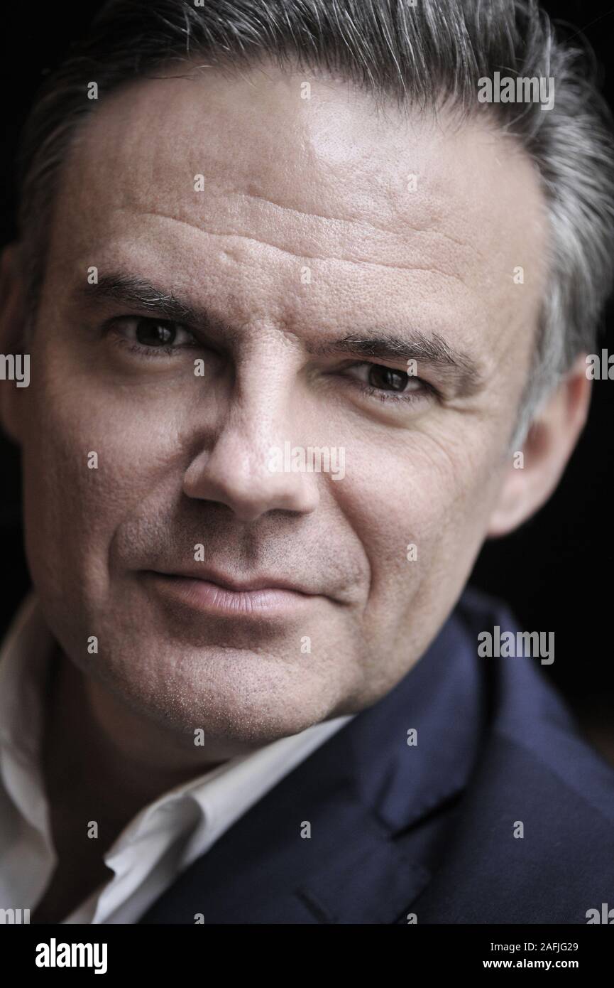 Eric French journalist. Paris, December 2013 Stock Photo Alamy