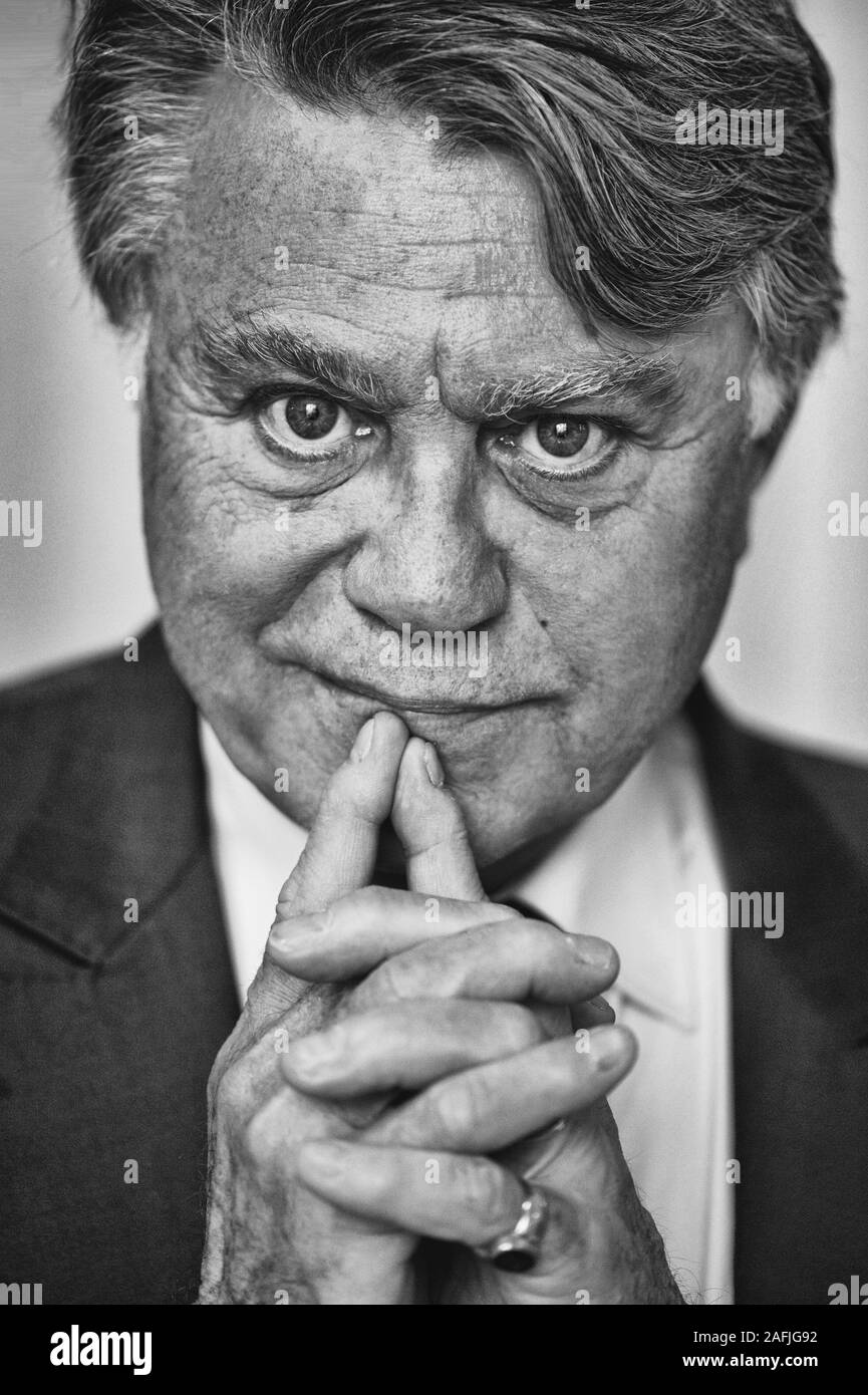 Gilbert Collard, French lawyer and politician. Paris, October 2015. Stock Photo