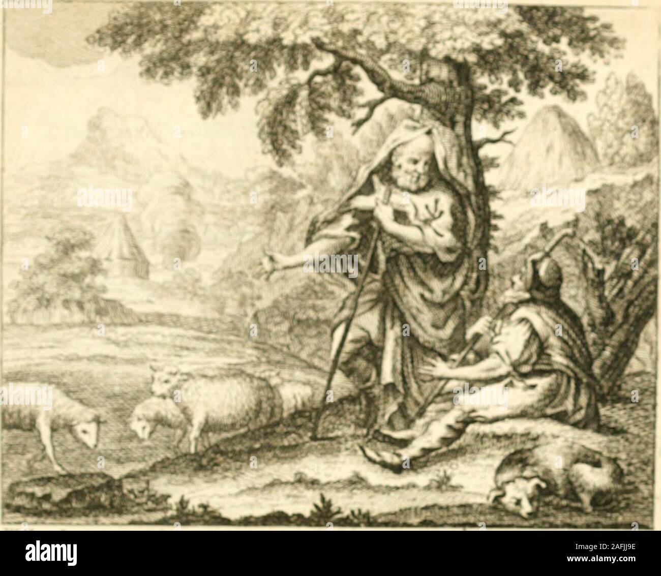 Fables. INTRODUCTION. INTRODUCTION TO THE F A B L K S. Th S H K p HERD (InJ  the Philosopher. Ty f^ -^^ () T E from cities livd a Swain,