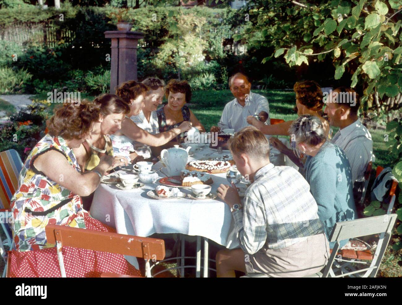 50s garden party