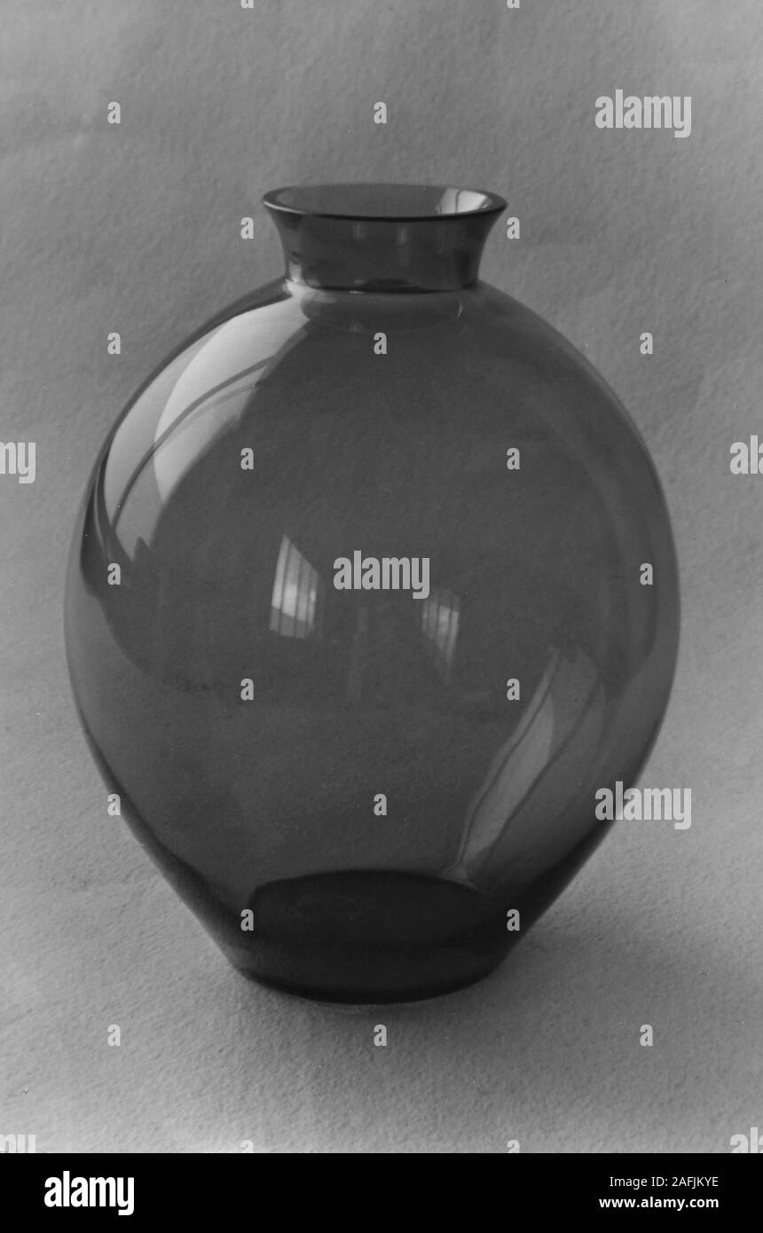Vase made of glass Stock Photo Alamy